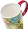 Coffee Ceramic Mug Porcelain Latte Tea Cup With Lid 17oz. Enjoy Life